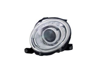 Depo 361 1101L As Replacement Driver Side Headlight For Fiat 500 / 500C