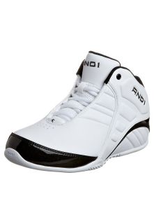 AND1 ROCKET 3.0 MID   Basketball shoes   white/black