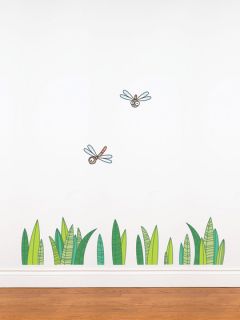 Grass Removable Wall Decal by ADzif