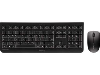 CHERRY JD 0700EU 2 Black 104 Normal Keys 4 Function Keys USB RF Wireless Standard Keyboard & Mouse