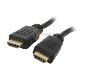Coboc 3 ft. High Speed HDMI Cable with Ethernet   HDMI Male to Male (Black)