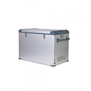 Grape Solar GS CF 2.75 FAB1 Refrigerator, Glacier 2.75 Cu. Ft. Mini w/Freezer & AC/DC Adapters   Gray