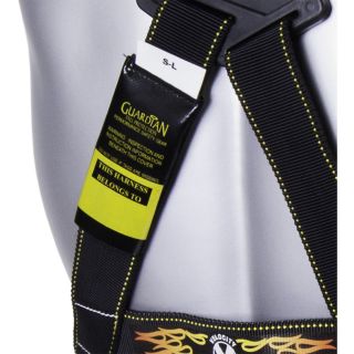 Guardian Fall Protection Velocity Full Body Harness — Size Small–Large  Harnesses
