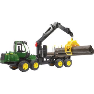 Bruder John Deere 1210E Forwarder with 4 Logs And Grab - 1:16 Scale, Model# 09805  John Deere Collectibles