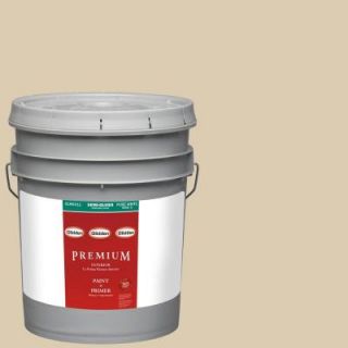 Glidden Premium 5 gal. #HDGY50U Shy Gold Semi Gloss Latex Interior Paint with Primer HDGY50UP 05S