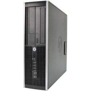 Refurbished HP Black 8000 Desktop PC with Intel Core 2 Duo Processor, 4GB Memory, 750GB Hard Drive and Windows 7 Professional (Monitor Not Included)