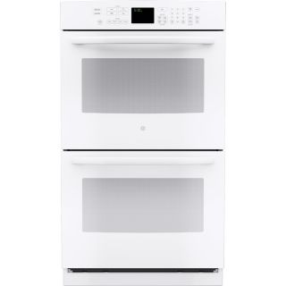 GE Profile Self Cleaning Convection Double Electric Wall Oven (White) (Common: 30 in; Actual: 29.75 in)