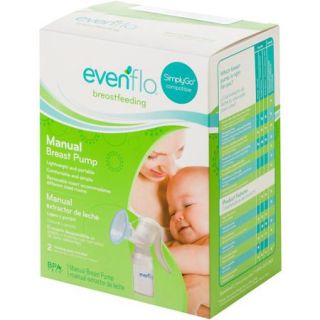 Evenflo Manual Breast Pump, BPA Free