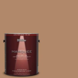 BEHR MARQUEE 1 gal. #MQ2 2 Syrup One Coat Hide Matte Interior Paint 145401