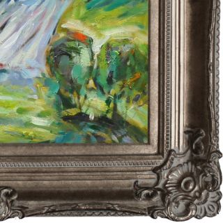Tori Home Fields by Alfred Henry Maurer Framed Hand Painted Oil on
