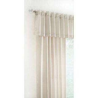 Home Decorators Collection 15 in. L Monaco Lined Polyester Valance in Ivory monaco 280 409