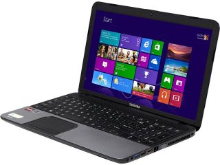TOSHIBA Laptop Satellite C855D S5135NR AMD A6 Series A6 4400M (2.70 GHz) 6 GB Memory 640GB HDD AMD Radeon HD 7520G 15.6" Windows 8