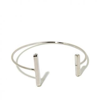 Danielle Nicole Howlite Double Bar Wire Cuff Bracelet   7890420