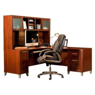 Bush Somerset Cherry 71 in. Computer Desk with Options