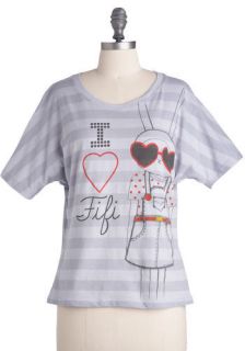 Fifi Lapin Lover Tee  Mod Retro Vintage T Shirts