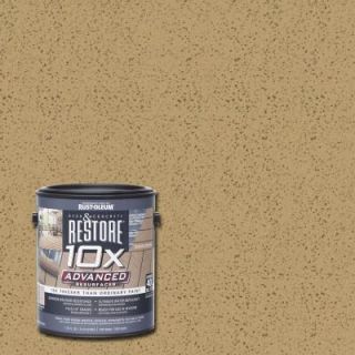 Rust Oleum Restore 1 gal. 10X Advanced Dune Deck and Concrete Resurfacer 291443