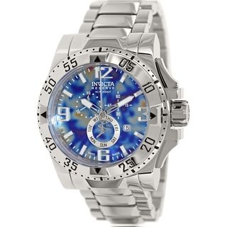 Invicta Mens Excursion 15974 Stainless Steel Swiss Chronograph Watch