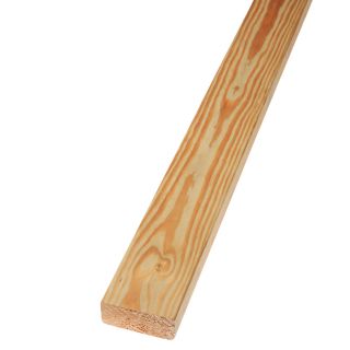 Southern Yellow Pine Lumber (Common: 2 in x 4 in x 8 ft; Actual: 1.5 in x 3.5 in x 7.7187 ft)
