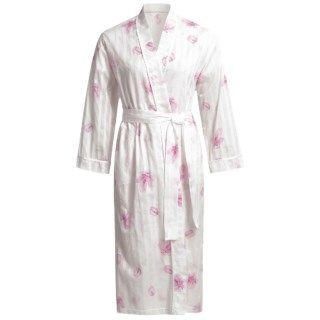 Diamond Tea Cotton Voile Robe (For Women) 4306M 43