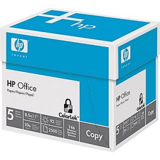 HP Office Paper, 8 1/2 x 11 , Half Case