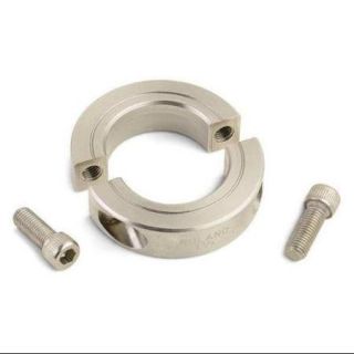 RULAND MANUFACTURING MSP 11 SS Shaft Collar, Clamp, 2Pc, 11mm, 303 SS