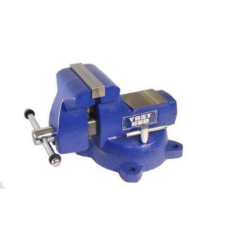 Yost 6 in. Combination Pipe and Bench Mechanics Vise with Swivel Base 660