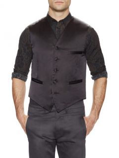 Jokla Satin Cotton Vest by Diesel Black Gold