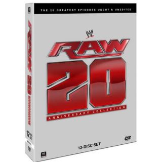 WWE: Raw 20th Anniversary Collection   20 Greatest Episodes Uncut And Unedited