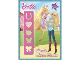 Barbie Loves Horses Barbie Color Plus Stencil
