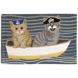 Frontporch Puss In Boat Doormat
