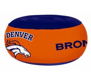 Denver Broncos Inflatable Ottoman —