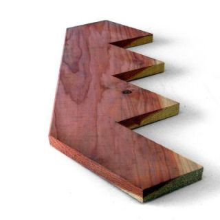 Mendocino Forest Products Stair Stringer 4 step Redwood (Common: 48 in. x 12 in.; Actual: 1.5 in. x 11 in. x 48 in.) 05765