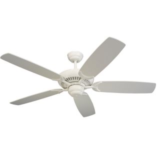 Monte Carlo Fan Company Colony 52 in White Multi Position Ceiling Fan ENERGY STAR
