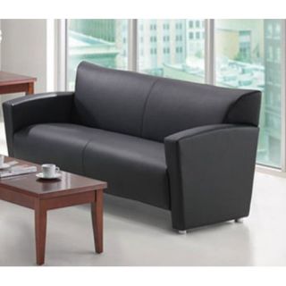 OfficeSource Tribeca Leather Sofa