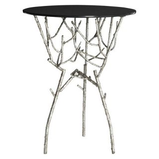 Safavieh Haken Accent Table Silver/Black