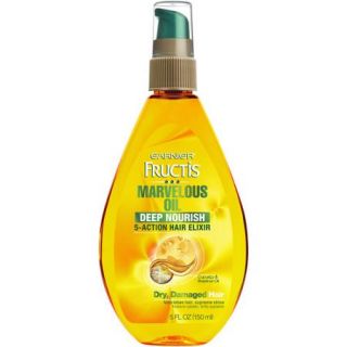Garnier Fructis Marvelous Oil Deep Nourish 5 Action Hair Elixir, 5 fl oz