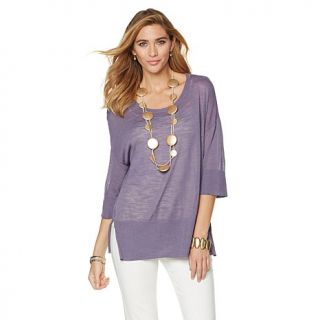 MarlaWynne Box Sleeve Sweater with Camisole   8015799