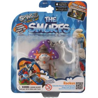 Swappz 628430122231 12223 The Smurf's   Hackus Gaming Figure with Power Up Coin