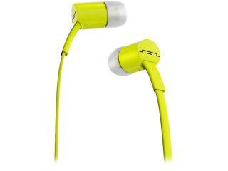 Sol Republic Lemon Lime 1112 30 JAX In Ear Headphones with 1 Button Mic and Music Control