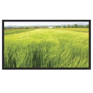 Vutec Elegante 123 in. D Fixed Frame 16:9 Screen   White and Black DISCONTINUED ELF060 107MW