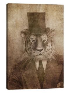 Sir Tiger by Terry Fan (Canvas) by iCanvas