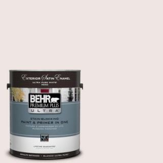 BEHR Premium Plus Ultra 1 gal. #N170 1 Tailor's Chalk Satin Enamel Exterior Paint 985001
