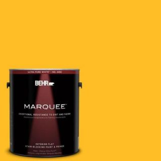 BEHR MARQUEE 1 gal. #320B 7 Macaw Flat Exterior Paint 445301