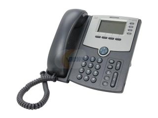 Open Box: Cisco Small Business SPA514G 4 Line IP Phone with 2 Port Gigabit Ethernet Switch / PoE / LCD Display