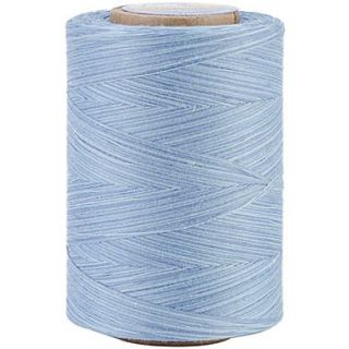 YLI Corporation Star Mercerized 3 ply Variegated Cotton Thread, 1200 Yds, Blue Skies