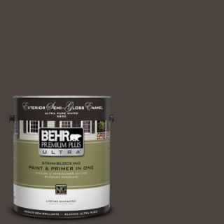 BEHR Premium Plus Ultra 1 gal. #ECC 41 2 Willow Wood Semi Gloss Enamel Exterior Paint 585301