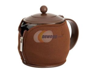 BONJOUR 53633 42oz. Prosperity Glass Teapot with Insulated Jacket  Chocolate