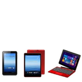 Refurbished Nextbook NXW10QC32G 10.1" Tablet Laptop PC Z3735G 1.83GHz 32GB Drive Red