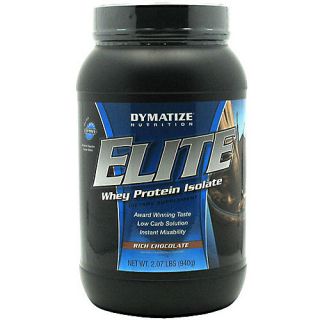 Dymatize Elite Rich Chocolate Whey Protein Isolate, 2.07 lb