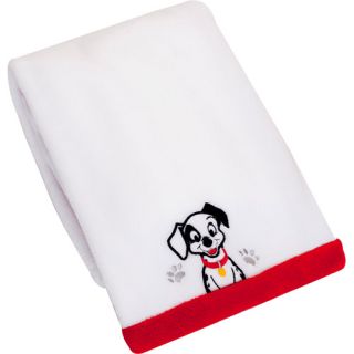 Disney 101 Dalmatians Embroidered Boa Blanket
